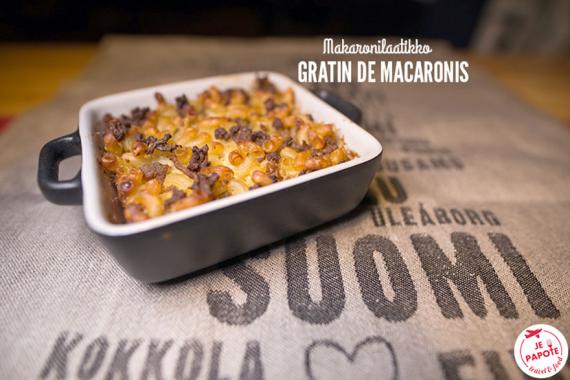 Makaronilaatikko : le gratin de macaroni finlandais