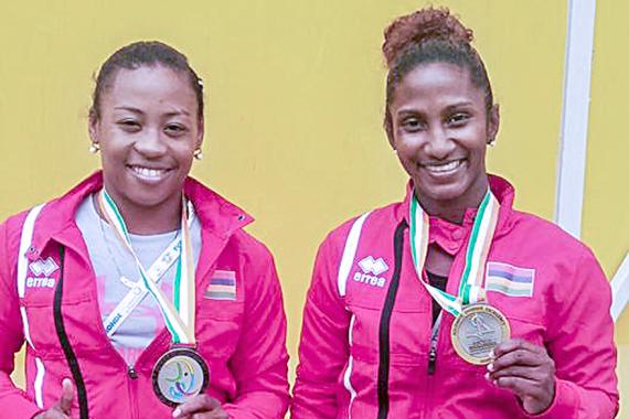 Christiane Legentil et Sarah Sylva ont confirmé leur statut de valeur sûre du judo mauricien.