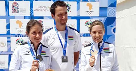 La cycliste mauricienne offre au pays sa première médaille d’or dans cette compétition.