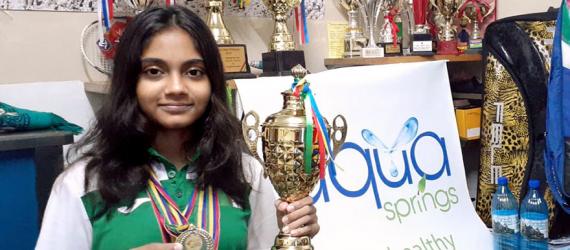 Alors qu’elle cherchait un titre de championne de Maurice, Aaisha Auleear en a eu droit à trois d’un seul coup.