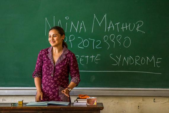 Rani Mukherjee incarne une enseignante pas comme les autres.