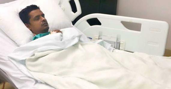 Naim Goburdhun doit subir une deuxième intervention chirurgicale pour lui extraire un pellet de plomb des poumons.