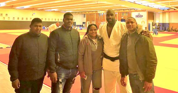 La rencontre avec Teddy Riner a ébloui  les judokas du JCC.