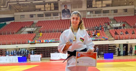 La judokate mauricienne a remporté deux médailles d’argent lors de ses deux premières sorties internationales de 2020.