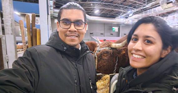 Adam Ramsahye et son épouse Ameera ont été au Salon de l’Agriculture. Ils partagent avec nous quelques clichés de leur visite. 