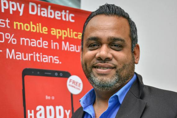 Cette application a été créée pour parer aux manquement auxquels doivent faire face les diabétiques, explique Nadeem Mosafeer.
