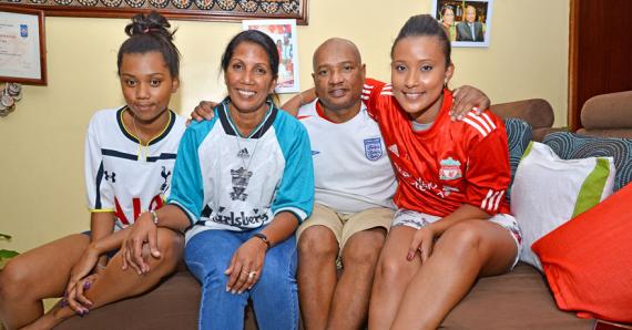 Chez les Rateau, le foot est une histoire de famille et la Coupe du Monde un événement à ne pas manquer.