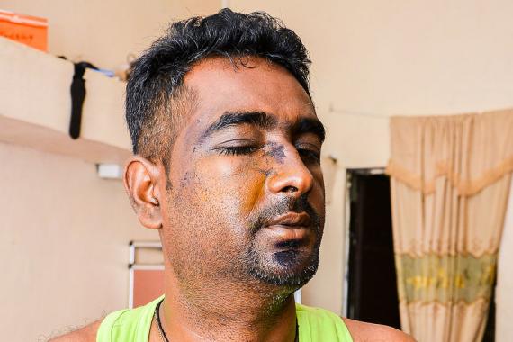 Kaviraj Bachoo a porté plainte pour agression.
