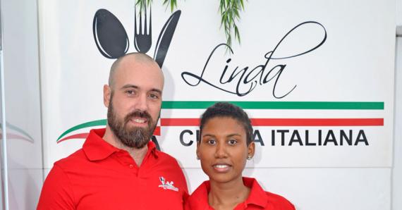 Le couple vous invite à découvrir la cuisine italienne.