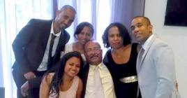Sylvio Isidore et sa famille. Photo prise le 3 juin 2017 à l’occasion du mariage de son fils Jean-Marc.