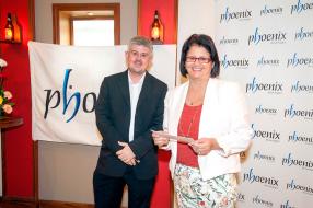 Marylène François d’OpenMind et Patrick Rivalland, Chief Operating Officer de Phoenix Beverages Ltd. 